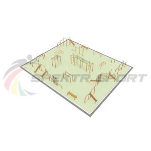 Купить Парковая площадка для Воркаут и WRK 3_76mm в Зарайске 