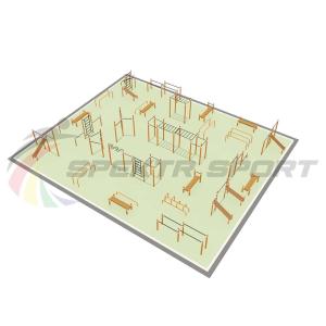 Купить Парковая площадка для Воркаут и WRK 6_76mm в Зарайске 