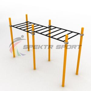 Купить Рукоход двухуровневый для Воркаут SP WRK-02_76mm в Зарайске 